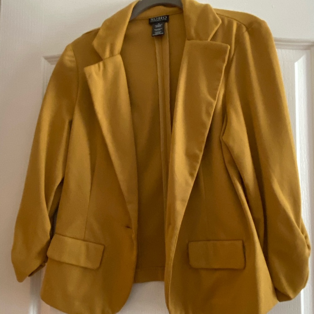 Mustard Blazer